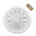 thumbnail image 4 of Yoofe Ceiling Fans with Lights and Remote,3 Colors 3000K-6500K Dimmable LED Light Bulb Fan Screw in Ceiling Fan for Bedroom,Kitchen,Storage Room,Wireless Small Ceiling Fans with Lights-White, 4 of 7