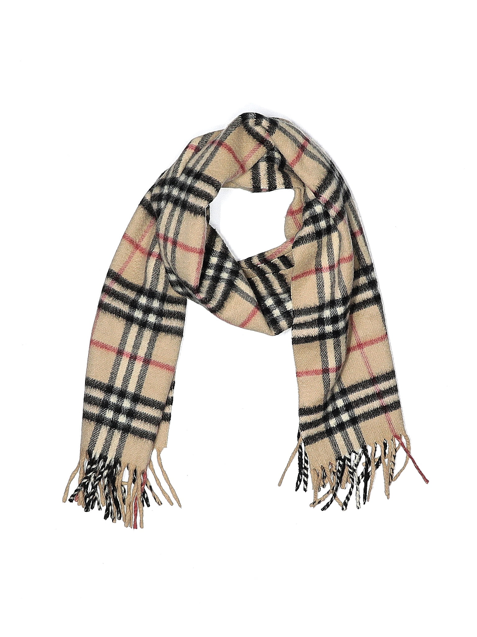 used burberry cashmere scarf