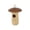 🥝 White_Base#973, variant on Natural Wood Outdoor Hanging Birdhouse White Nesting Box 4.7 in • Garden Backyard Birds Shelter • Weather Resistant • Easy Hang Clean Design
