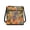Boho Bee Mandala Flower, variant on Hummingbird Sunflower Crossbody Purse for Women Leather Satchel Bags Women's Crossbody Shoulder Bag Bussiness School Tote Handbag with Zipper