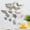 Silver, variant on Flying Hollow Home Decoration Festive Party Layout Cardboard Wall Sticker