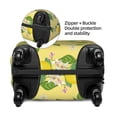 thumbnail image 4 of Disketp Lemon Elastic Travel Luggage Cover Travel Suitcase Protective Cover For Trunk Case Apply To 18''-32'' Suitcase Cover (Luggage not included)-Small, 4 of 9