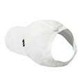 thumbnail image 1 of Female Summer Sunshade Baseball Caps Tie Horsetail Visors Hollow Solid Caps, 1 of 2