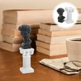 thumbnail image 4 of KAKOWELY 1 Set Mini Roman Column David Statue Mini David Statue Resin Sculpture,2.68"X1.3"X1.3", 4 of 5