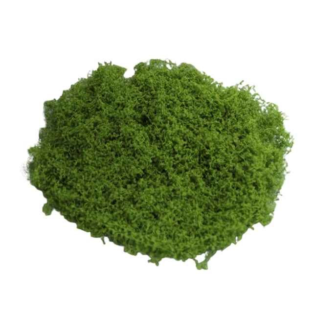 Musgo verde artificial de 30/100 g para manualidades, plantas de interior, jardines de hadas, centros de mesa, peceras, micropaisajes, musgo artificial decorativo.