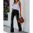 thumbnail image 5 of Sherrylily Women High Waisted Bootcut Flare Jeans with Wide Leg Stretch Denim Pants(Size 4-16), 5 of 5