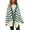 Striped Beige Blue Green, variant on PRETTYGARDEN Women's Winter Striped Cardigan Sweaters Long Sleeve Button Down Open Front Chunky Knit Oversized Sweater Coat