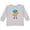 AC-Heather Grey, variant on Cute Robot, Colorful Robot, Funny Robot, Robotics Boys or Girls Long Sleeve Toddler T-Shirt