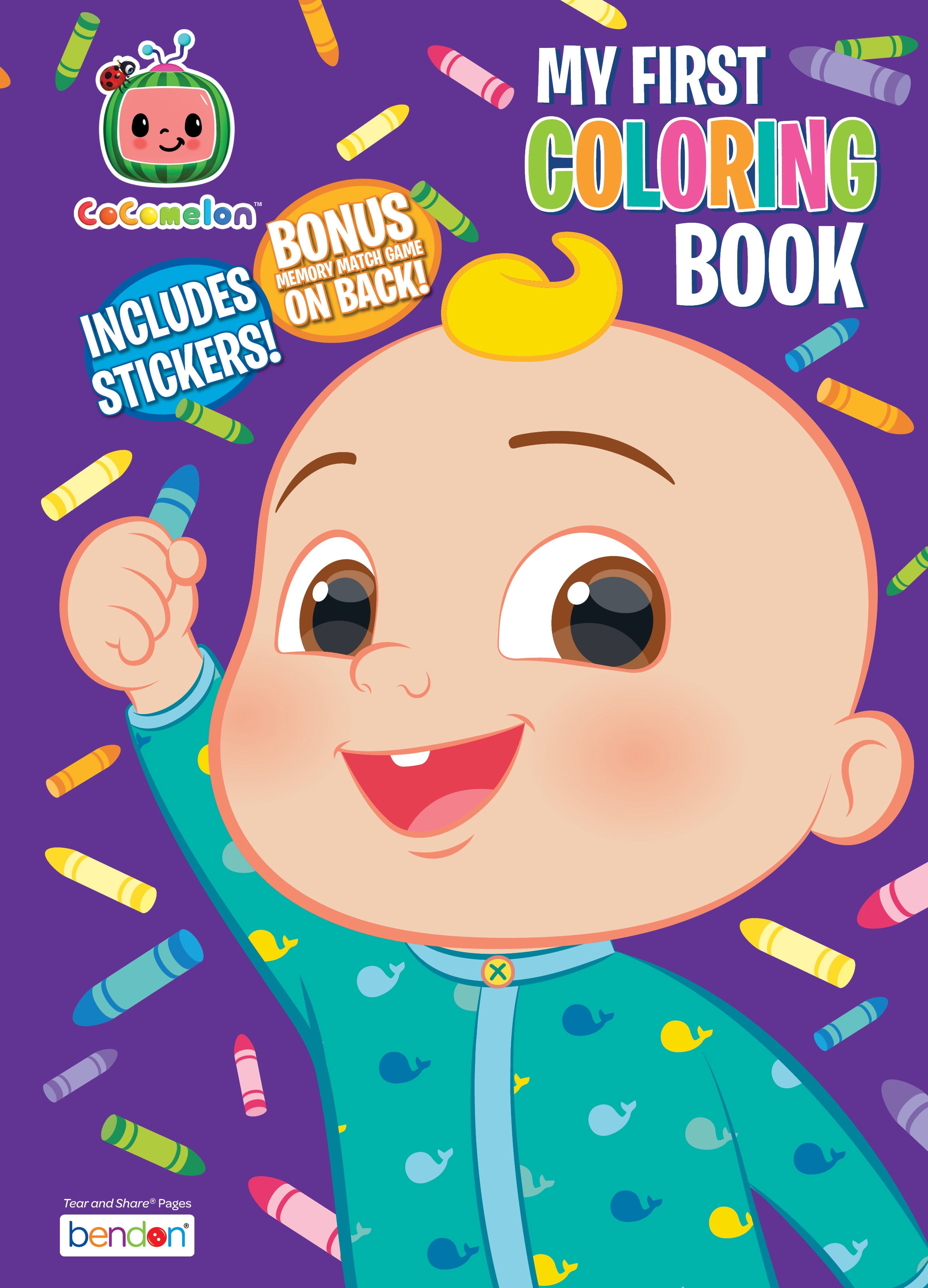 Buy Cocomelon My First Coloring & Activity Book, 24 Pages Paperback ...
