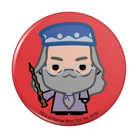 Harry Potter Dumblesore Cute Chibi Character Pinback Button Pin