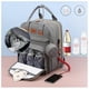 thumbnail image 2 of Bolsa de pañales para bebés, mochila, cuna de viaje, estación de cambio, alfombrilla, bolsa portátil para cuna Sincero Hogar, 2 of 5