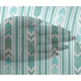 thumbnail image 4 of oneOone Viscose Chiffon Fabric Arrow & Stripe Geometric Print Sewing Fabric BTY 42 Inch Wide, 4 of 4