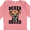 thumbnail image 4 of Inktastic Dog Boxer Squad Boys or Girls Long Sleeve Baby Bodysuit, 4 of 5