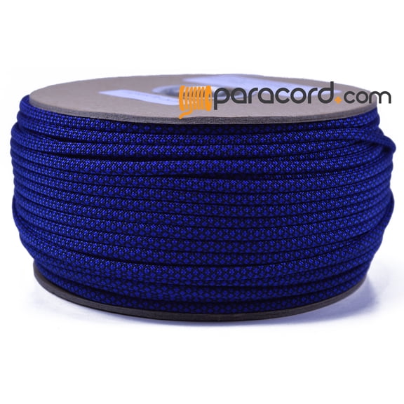 Bored Paracord Brand 550 Type III Paracord - Electric Blue Diamonds - 250 Feet Spool
