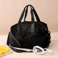 thumbnail image 1 of Bolsa De Ejercicios Bolsas de separación secas y húmedas Oxford de gran capacidad para viajes, natación, color negro Ndcxsfigh Para Estrenar, 1 of 3