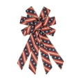 thumbnail image 2 of RYDCOT Patriotic Bows for Wreaths Decorations, Red White Blue Stripe String Stars Bow, Independence Day,Memorial Day,Veteran's Day,USA,American Front Door Indoor Outdoor Decor (1Pcs), 2 of 6
