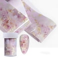 thumbnail image 3 of 2 Pcs 100cm Nail Art Transfer Sticker Paper Foils Bright Marble DIY Design Decoration Nail, 13, 3 of 6