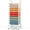Mnacaon multicolor, variant on Furnibear 10-Drawer Clear Rolling Cart Compact Powerhouse for Everyday Organization, Transparent