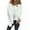 White, variant on Women Cardigan Jackets Caots Fall Winter Peacoat Casual Trendy Trench Coat Khaki XXXL