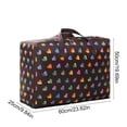 thumbnail image 2 of Heavy Duty Storage Bag with Reinforced Handles - Large Tote for Clothes Toy and Christmas Decoration Thickened with Double Zippers, 2 of 6