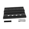 thumbnail image 3 of Efecto de guitarra Tablero de pedal Pedalboard Estable Accesorios de guitarra de Tablero de efecto único para el bajo instrumento musical hogar Negro, 3 of 8