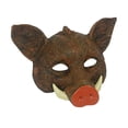 thumbnail image 1 of Halloween Boar Cosplay Photo Props Creative Decorative Roles Play for Stage Brown, 1 of 8