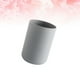 thumbnail image 4 of EeaseMX Taza de cepillo de dientes de baño de 5 piezas Copa de diente de color sólido Parejas Copas de cepillado de dientes simples para baño Gris, 4 of 8