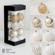 thumbnail image 5 of Adornos de bolas de Navidad de 6/8 cm, decoración para árbol de Navidad, fiesta, Año Nuevo, champán, colgante de esferas navideñas, 5 of 5