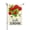 Color 4, variant on Joocar Spring Garden Flag Welcome Turtle With Flowers Linen Summer Garden Flags for Outside 12x18 inch