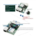 thumbnail image 4 of 10X Módulo de Conmutador de Red de Puerto Estándar Gigabit RJ45 de Industrial Mínimo de Puertos 1000M Divisor de Red Alimentado de 5V-12V, 4 of 5
