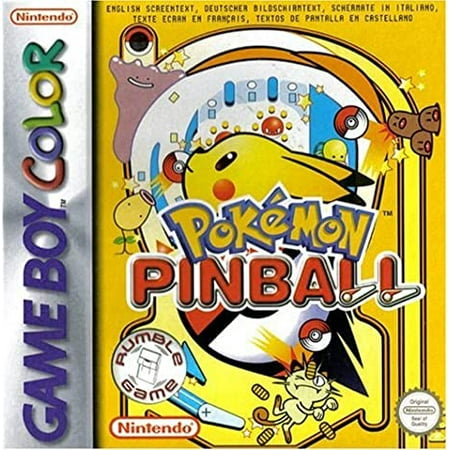 Pokemon Pinball (Game Boy Advance) CARTRIDGE ONLY - (Best Pokemon Advanced Game)