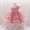 Pink, variant on Toddler Girl Flower Embroidery Tutu Dress Wedding Sleeveless Princess 6M-3Y Girl Christening Baptism Gown