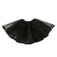 thumbnail image 3 of Skirts for Women Carnival Tutu Rockabilly Petticoat Glitter Festival Party Underdance Prom Evening Dress Ballet Womens Skirt Black, 3 of 4