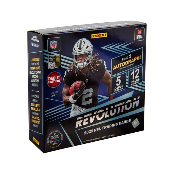 2025 Panini Revolution Football Trading Cards Premium Box