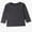 Gray, variant on NORO ARK Kids Blouse (2-7) Long Sleeve Casual Crewneck Cotton Tops Navy Size 3T