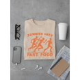 thumbnail image 3 of Zombies Hate Fast Food Funny Halloween Graphic - Men's T-shirt, 3 of 4