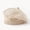 Beige, variant on Women Pearl Knit Beret Hat Warm Winter Elegant Pumpkin Beret Cap Stretch Fit