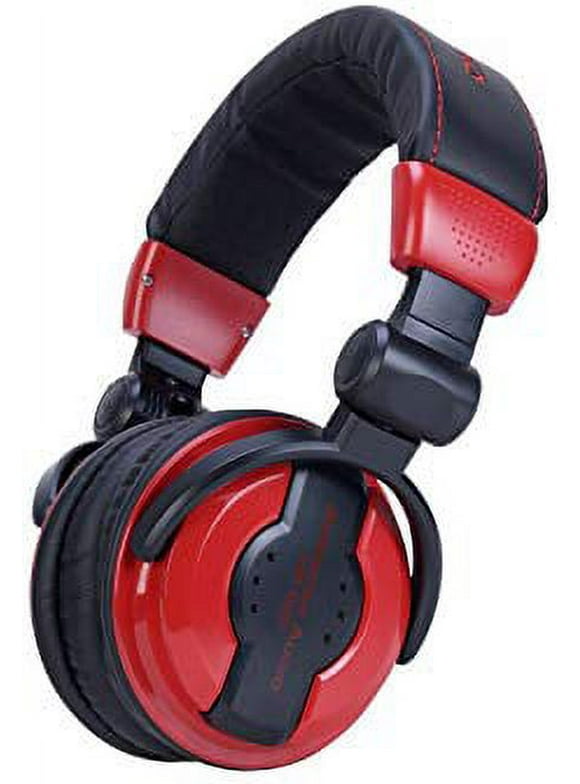 American Audio Hp 550 Red Foldable Professional Headphones