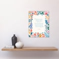 thumbnail image 4 of Meditation Brings Wisdom Buddhist Mindfulness Quote Floral Buddha Enlightenment Vihara Unframed Wall Art Print Poster Home Decor Premium, 4 of 5
