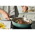 thumbnail image 4 of ZWILLING Pure 11-inch Stainless Steel Ceramic Nonstick Fry Pan, Green, 4 of 4
