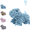 Blue, variant on Chenille Dog Towel Soft Absorbent Chenille Towel Balls Microfiber Cute Hand Towels for Bathroom by Sky Grace