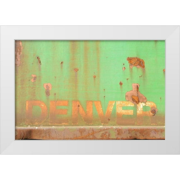 Murdock, Ramona 32x23 White Modern Wood Framed Museum Art Print Titled - Denver Rustic