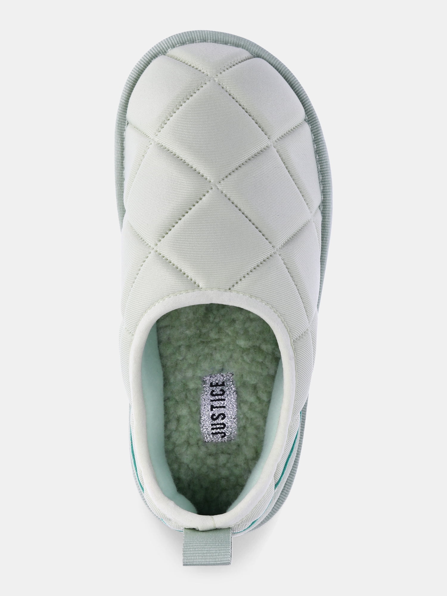 Justice Little and Big Girls' Quilted Platform Clogs