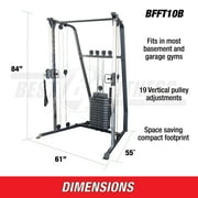 Best Fitness BFFT10B Functional Trainer - Black