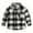 White Gray C, variant on WOLLED kids Toddler Long Sleeve T Shirt Boys Girl Casual Plaid Shirt Teen Button Knit Top for 1 -12T