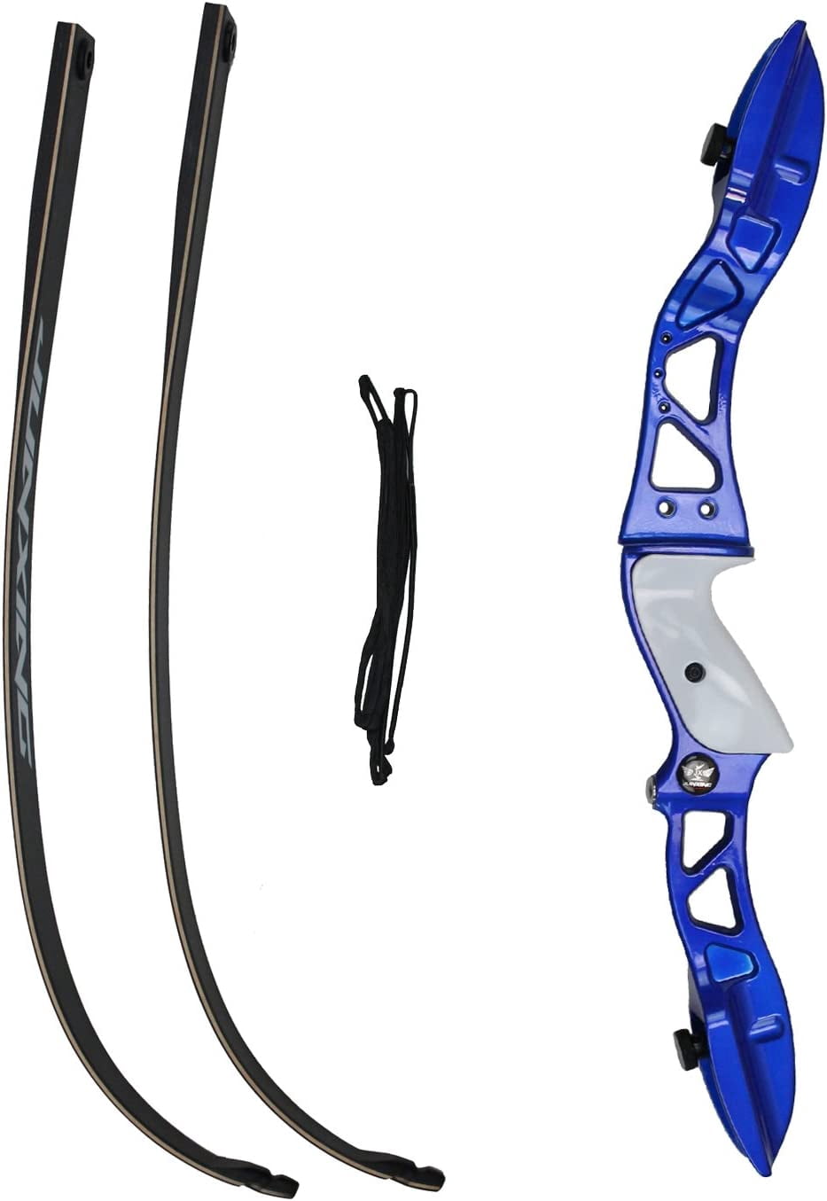 66" Metal Riser Takedown Recurve Bow Adult Archery Competition Athletic Bow Weights 20 22 24 26 28 30 32 34 36 LB Right Handed Archery Kit