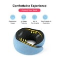 thumbnail image 3 of Memory Foam U-shaped Pillow Travel Portable Slow Rebound Neck Protective Headrest Outdoor Camping Lightweight Comfortable Sleeping Cushion with Storage Bag, 3 of 8