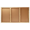 thumbnail image 5 of Aarco Products WBC3624R 1-Door Enclosed Bulletin Board - Walnut, 5 of 6