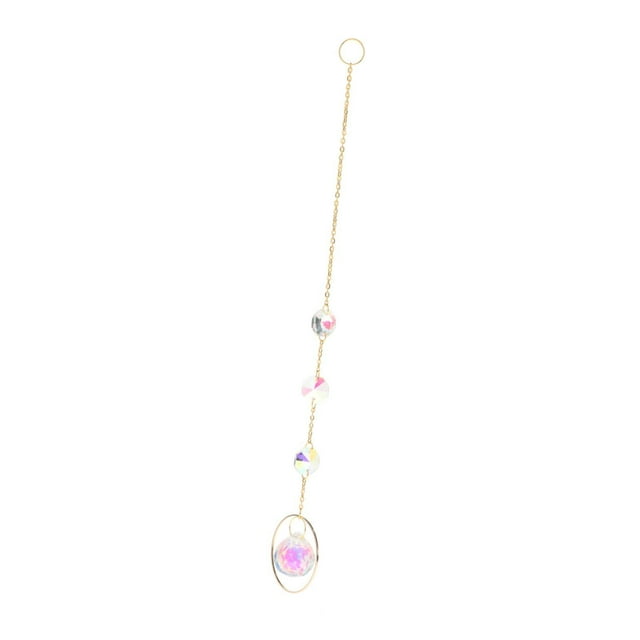 Atrapasoles colgantes de cristal Zulema 45x300 mm