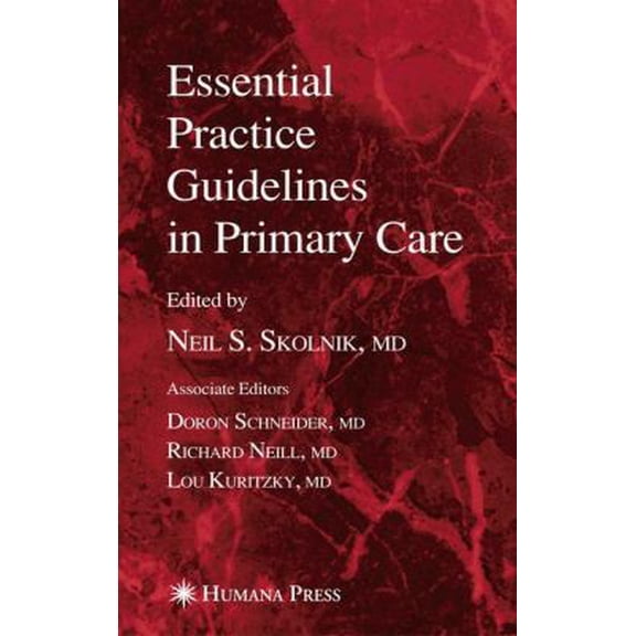 Pre-Owned Essential Practice Guidelines in Primary Care (Hardcover) 1588295087 9781588295088